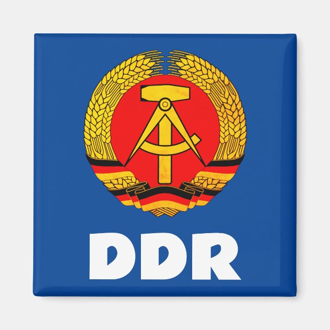Tyska demokratiska republiken (DDR, DDR) Öster Tys Magnet (Framsidan)