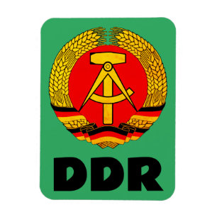 Tyska demokratiska republiken (DDR, DDR) Öster Tys Magnet