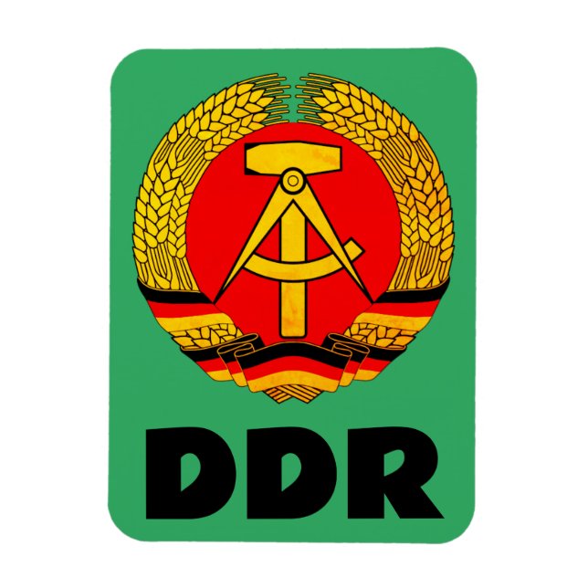 Tyska demokratiska republiken (DDR, DDR) Öster Tys Magnet (Vertikal)