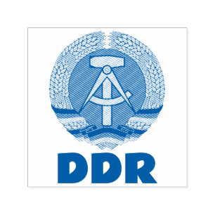 Tyska demokratiska republiken (DDR, DDR) Öster Tys Självfärgande Stämpel