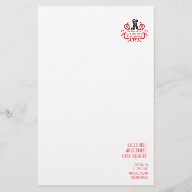 Tyska: Dogge (Framsida)