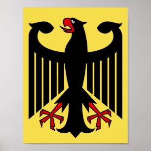 Tyska Eagle Emblem Poster