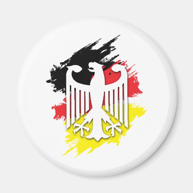 Tyska Eagle Magnet (Framsidan)