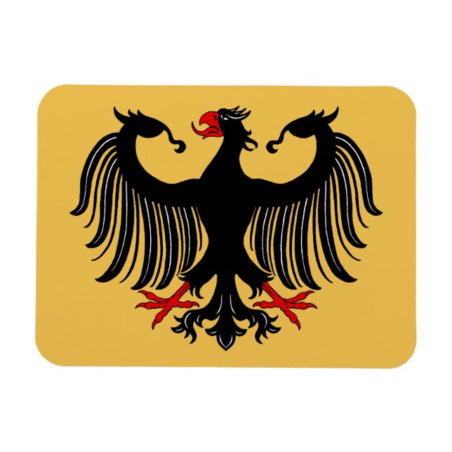 Tyska Eagle Magnet (Horisontell)