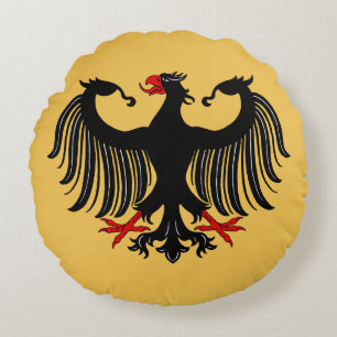 Tyska Eagle Rund Kudde