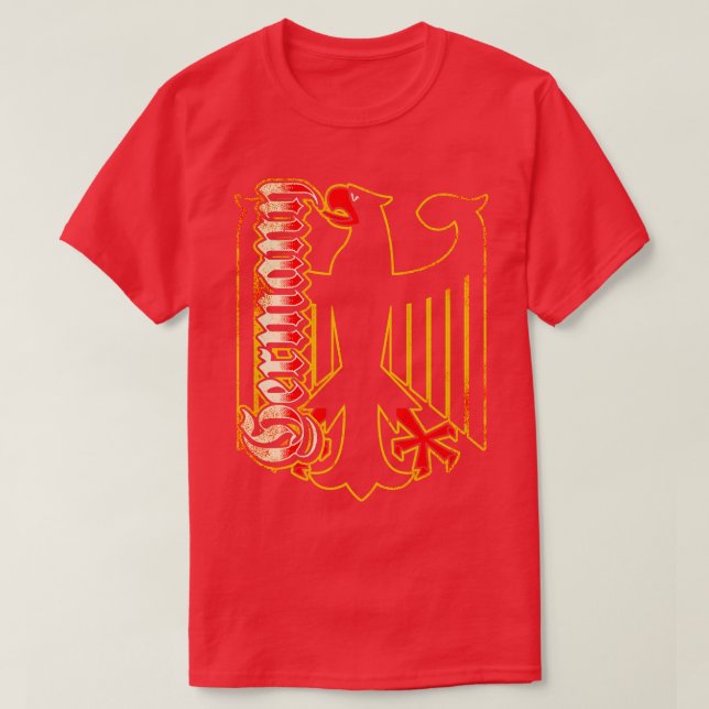 Tyska Eagle T Shirt (Design framsida)