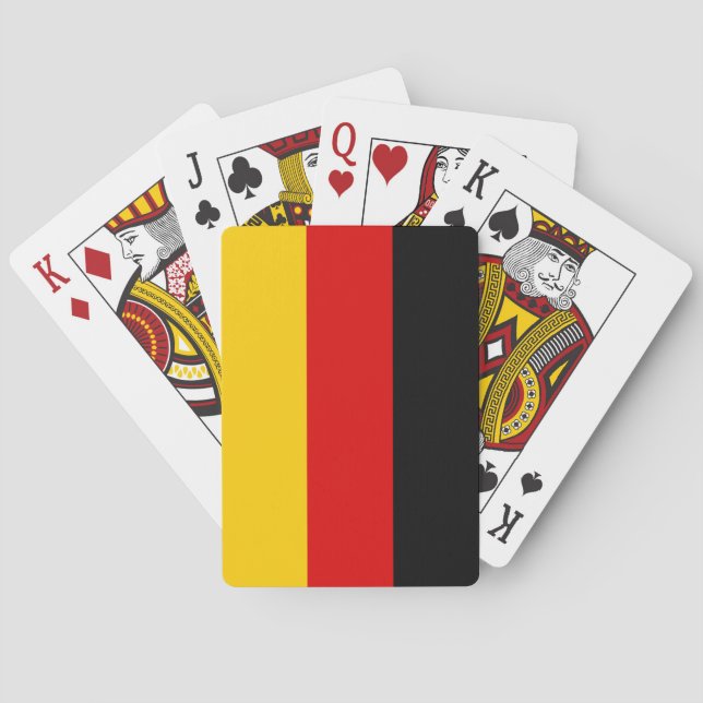 Tyska Flagga Casinokort (Baksidan)