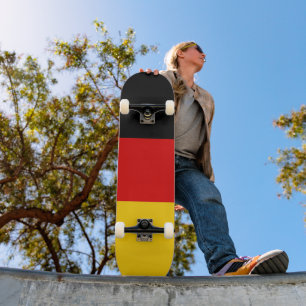 Tyska flagga mini skateboard bräda 18,5 cm