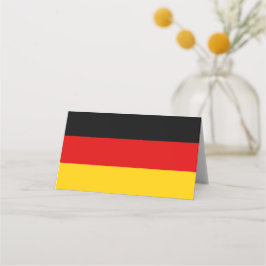 Tyska flagga placeringskort