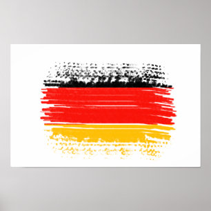 Tyska flagga poster