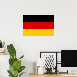Tyska flagga poster