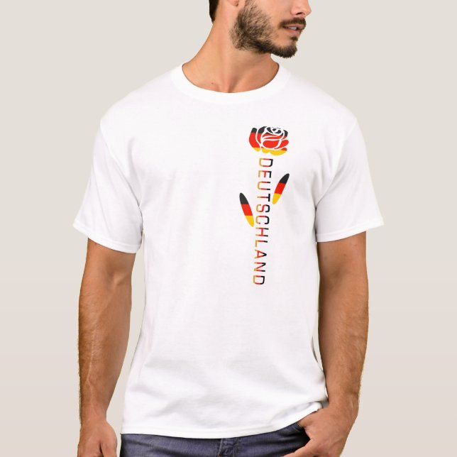 Tyska Flagga Ro Tröja (Framsida)