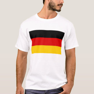 Tyska Flagga Shirt Deutschland Fahne T-shirt