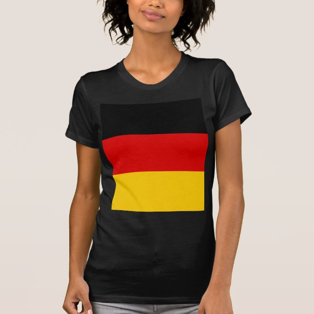 Tyska flagga t-shirt (Framsida)