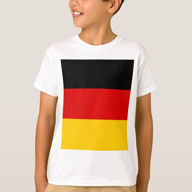 Tyska flagga t-shirt (Framsida)