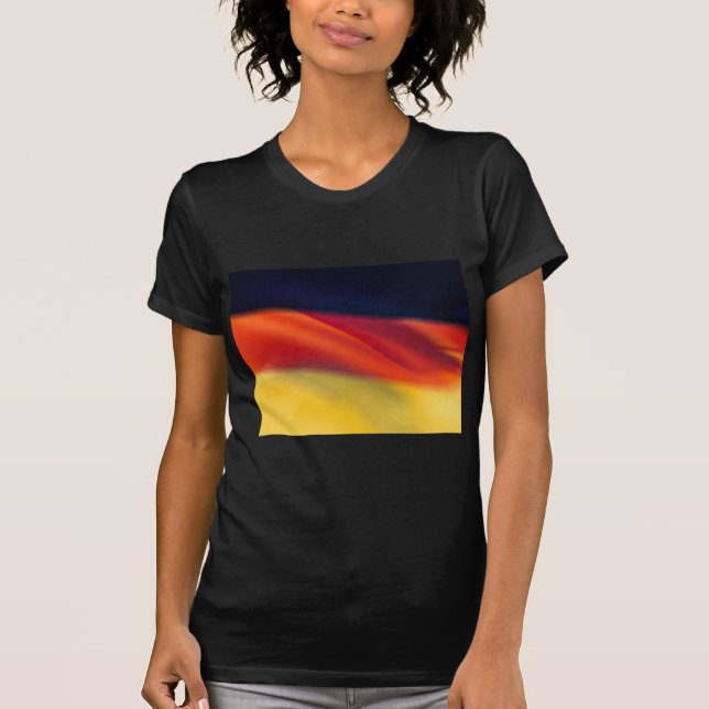 Tyska Flagga Tee Shirt (Framsida)