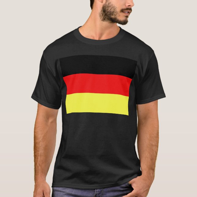 Tyska Flagga Tee Shirt (Framsida)