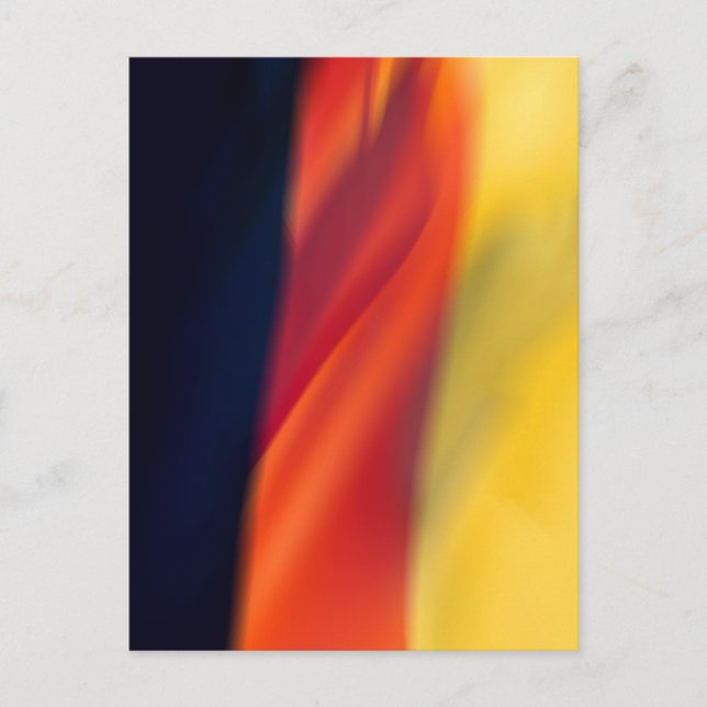 Tyska Flagga Vykort (Framsida)