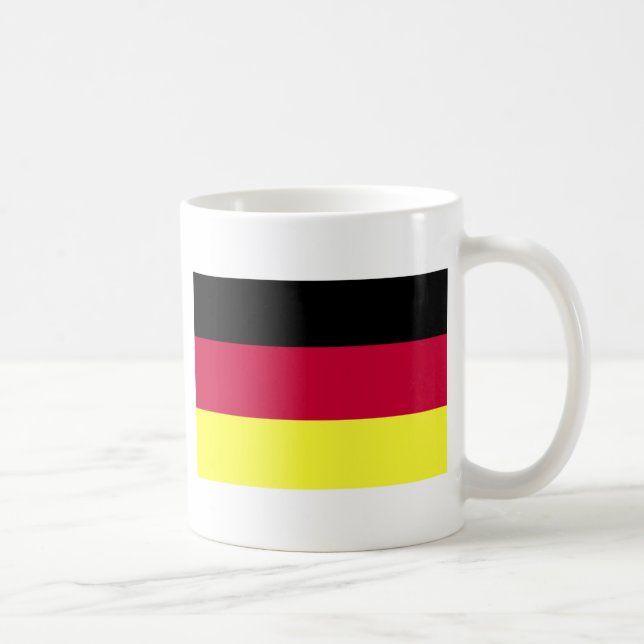 Tyska flaggan kaffemugg (Höger)