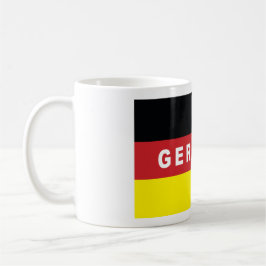 Tyska flaggan kaffemugg