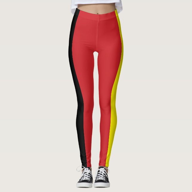 Tyska flaggan leggings (Framsida)