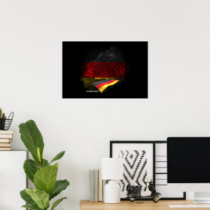 Tyska flaggan poster