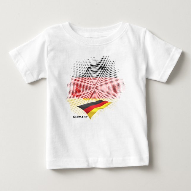 Tyska flaggan t shirt (Framsida)