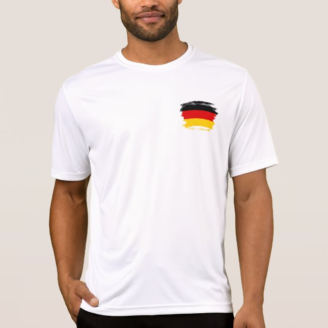 Tyska flaggan t shirt (Framsida)