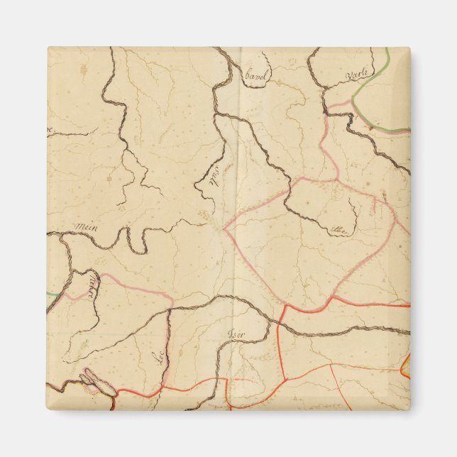 Tyska floder 2 magnet (Framsidan)