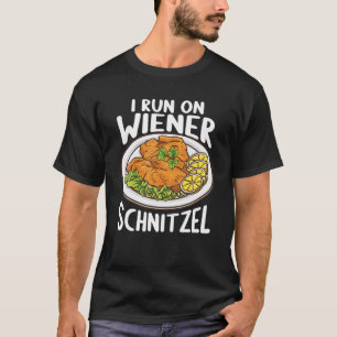 tyska Foodie Austria Food Funny I Springa on Wiene T Shirt