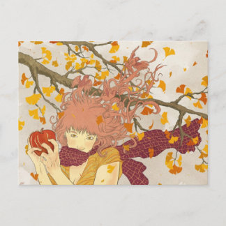 Tyska för hösten vykort