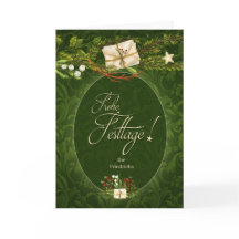 Tyska Frohe Festtage jul