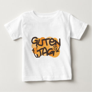 Tyska hejer för Guten märkre i grafittistil Tee Shirt