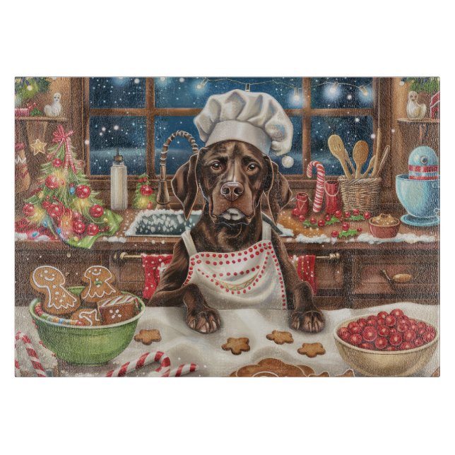Tyska Helgdag Shorthar Pointer Baking: Festive (Framsidan)