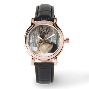 Tyska herde i Snö Armbandsur