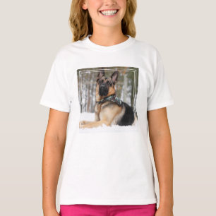 Tyska herde i Snö T Shirt