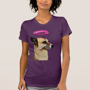 Tyska herde med Rosa Halo Tee