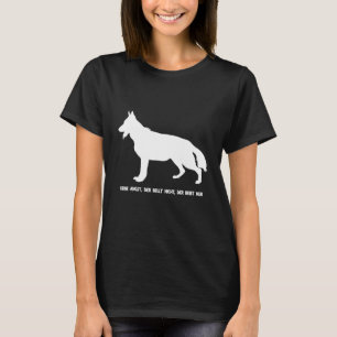 Tyska herdedjur är ingen rädsla som inte hindrar H T Shirt