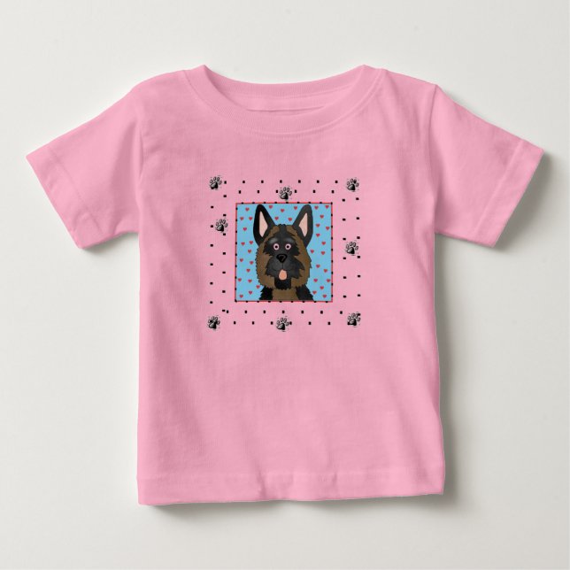 Tyska herdehundTshirts och gåvor T-shirt (Framsida)