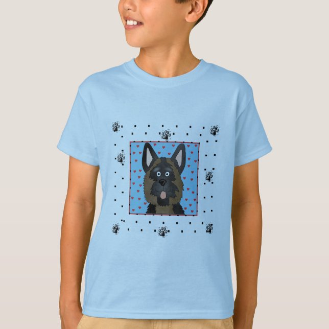 Tyska herdehundTshirts och gåvor T-shirt (Framsida)