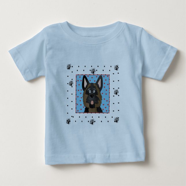 Tyska herdehundTshirts och gåvor Tee (Framsida)