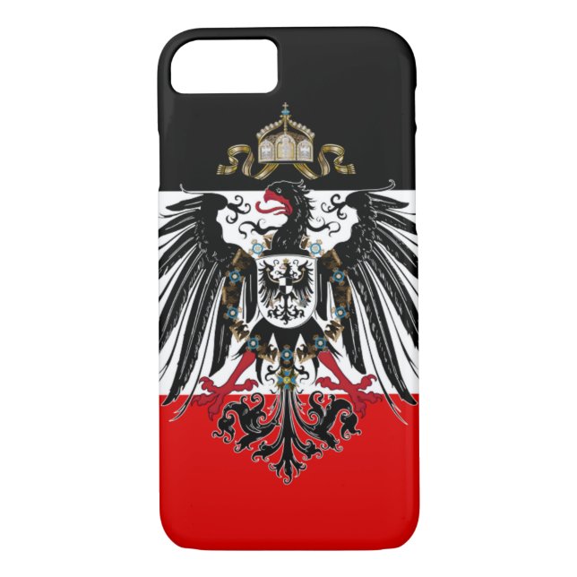 Tyska imperiet Flagga Case-Mate iPhone Skal (Baksida)