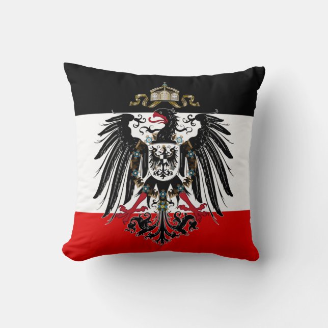 Tyska imperiet Flagga Kudde (Framsida)