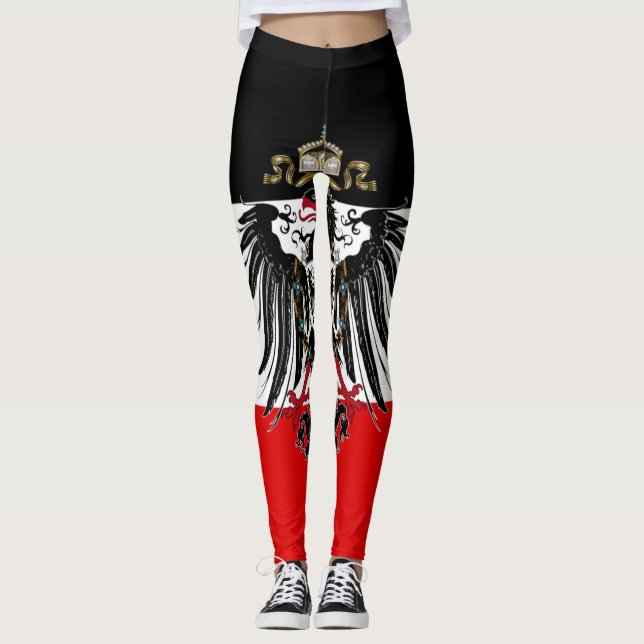 Tyska imperiet Flagga Leggings (Framsida)