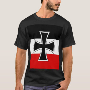 Tyska imperiet Flagga T Shirt
