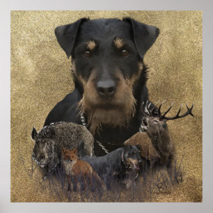 Tyska Jagdskräckertapestry Poster akrylutskrift