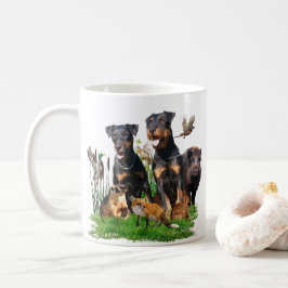 Tyska jaktterrier (Jagdskräcker) Kaffemugg