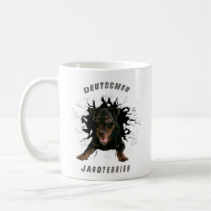 Tyska jaktterrier (Jagdskräcker) Kaffemugg