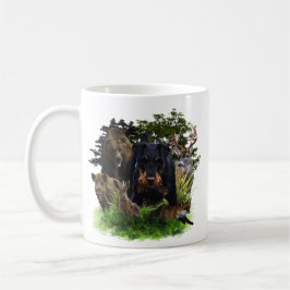 Tyska jaktterrier (Jagdskräcker) Kaffemugg