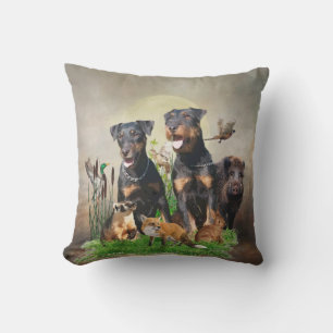 Tyska jaktterrier (Jagdskräcker) Kudde